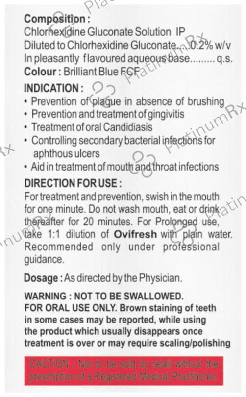 Ovifresh Mouth Wash