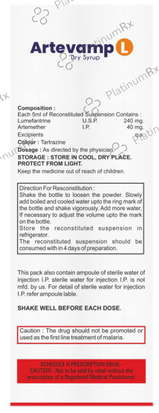 Artevamp L Dry Syrup