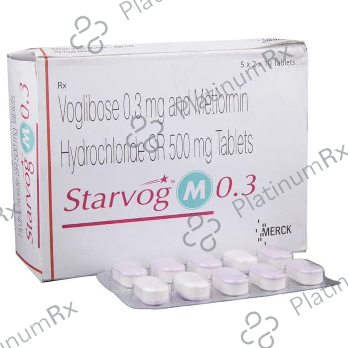 Starvog M SR 500/0.3mg Tablet 10s