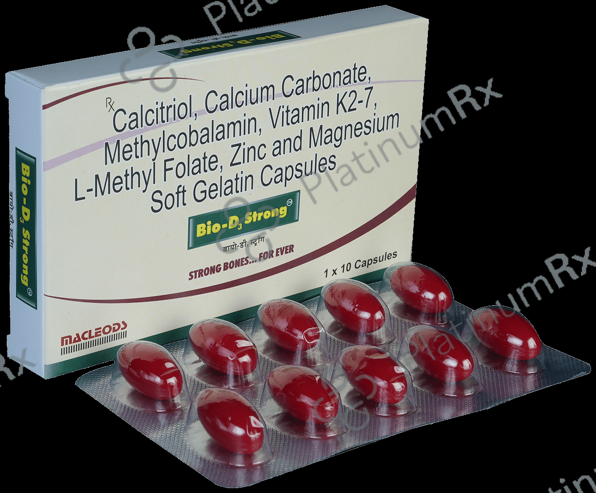 Bio D3 Strong Soft Gelatin Capsule 10s
