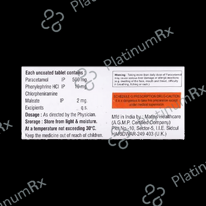 Lit Cold Tablet
