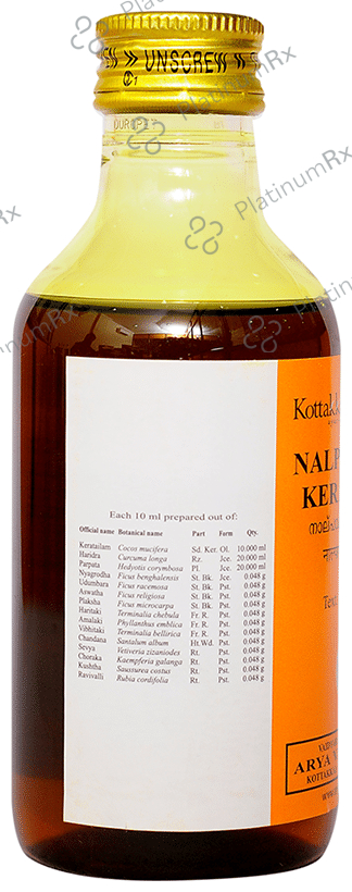 Kottakkal Ayurveda Nalpamaradi Keratailam
