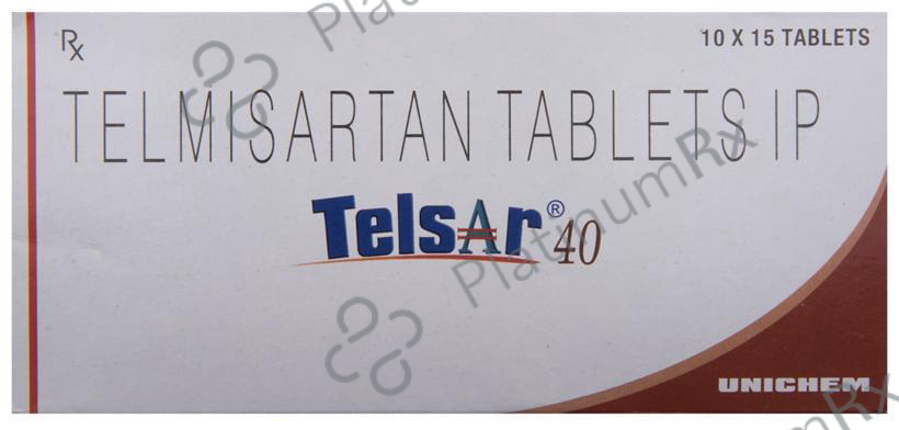 Telsar 40mg Tablet 15s