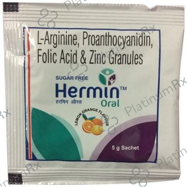 Hermin Lemon Orange Sachet 5gm