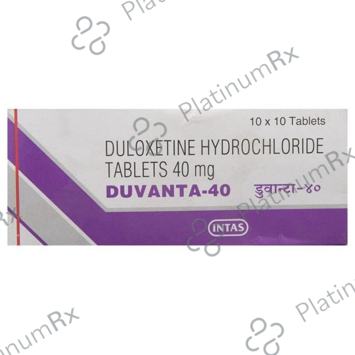 Duvanta 40mg Tablet 10s