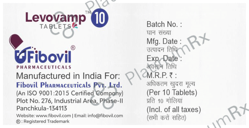 Levovamp 10 Tablet