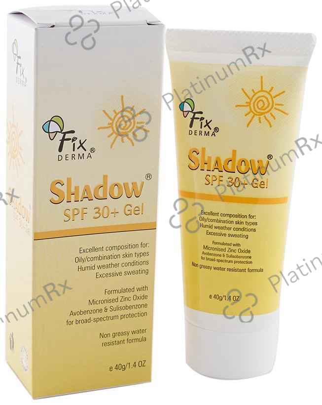 Fixderma Shadow Gel SPF 30 40 gm