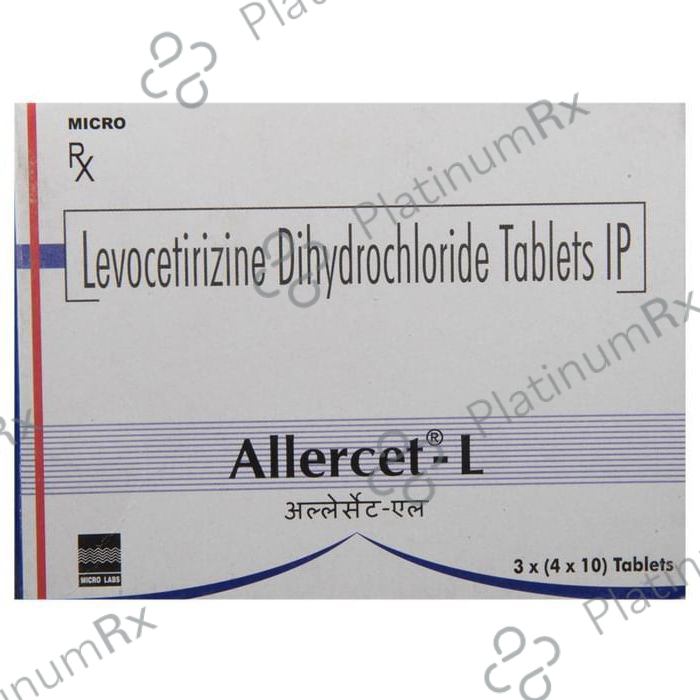 Allercet L 5mg Tablet 10s