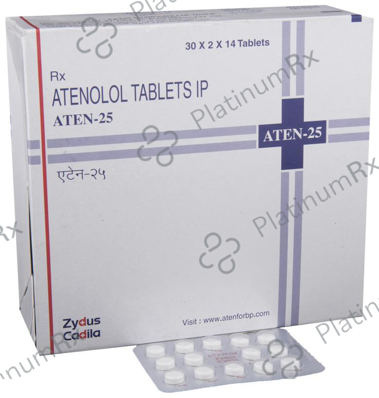 Aten 25mg Tablet 14s