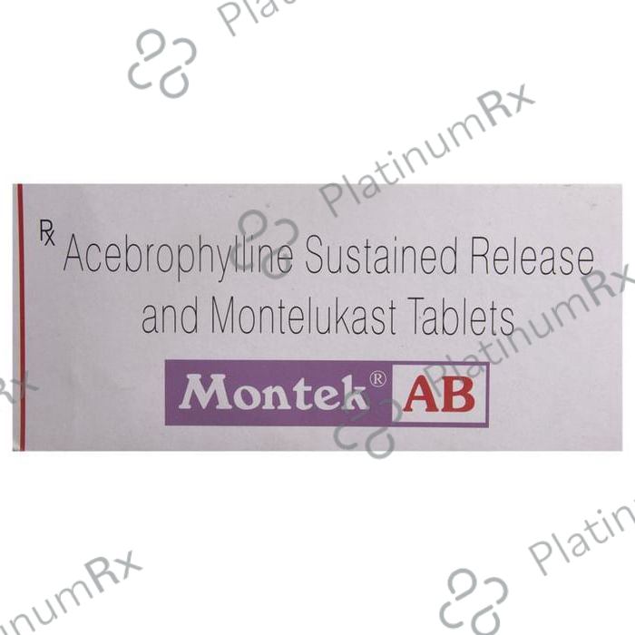 Montek Ab 200/10mg Tablet 10s