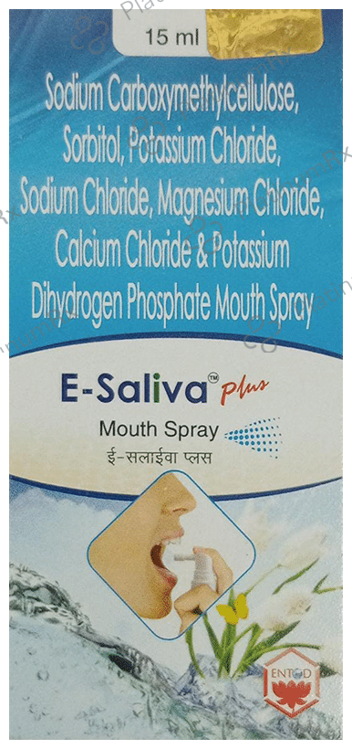 E Saliva Plus Mouth Spray 15ml