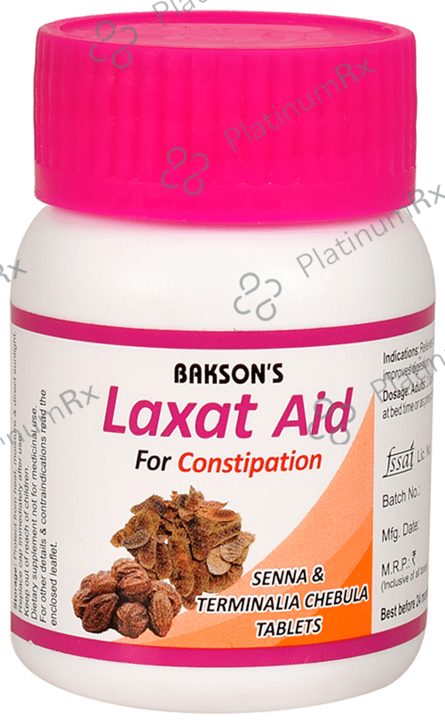 Bakson's Laxat Aid Tablet for Constipation