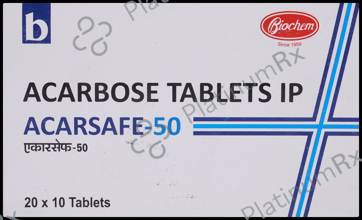 Acarsafe 50mg Tablet 10s