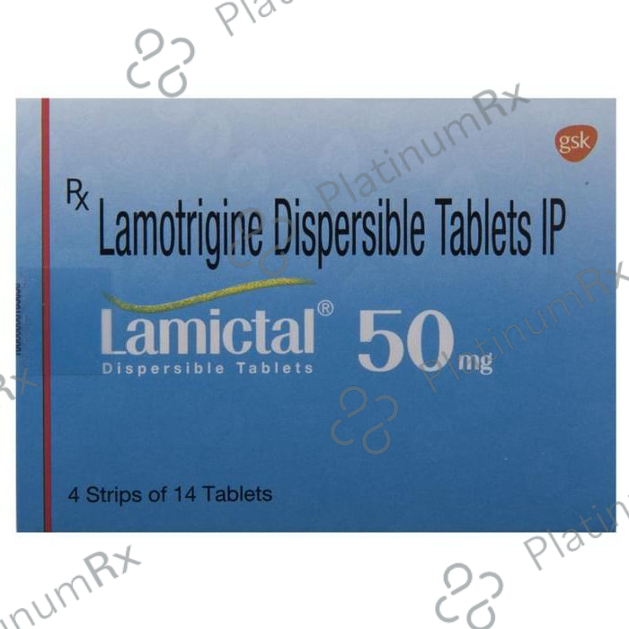Lamictal 50mg Tablet DT