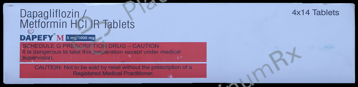 Dapefy M 5mg/1000mg Tablet