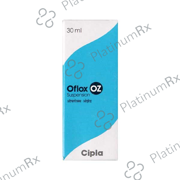 Oflox OZ 50/125mg Susp 30ml