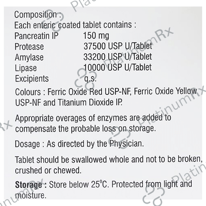 Enzase 10000mg Tablet 10s
