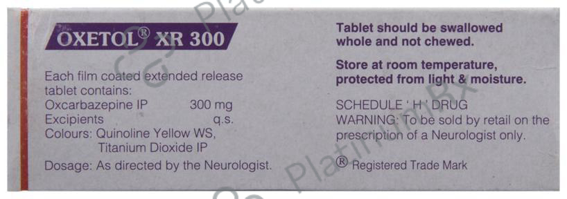 Oxetol XR 300mg Tablet 10s