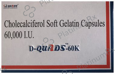 D-Quads 60K Soft Gelatin Capsule