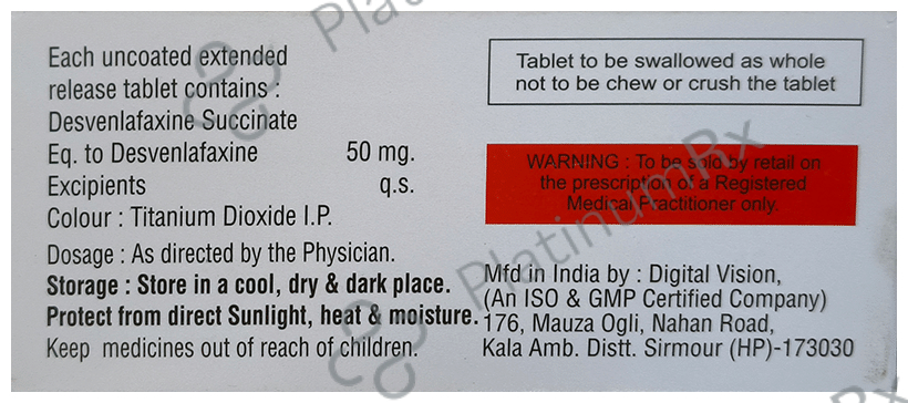 Desivert-ER 50 Tablet