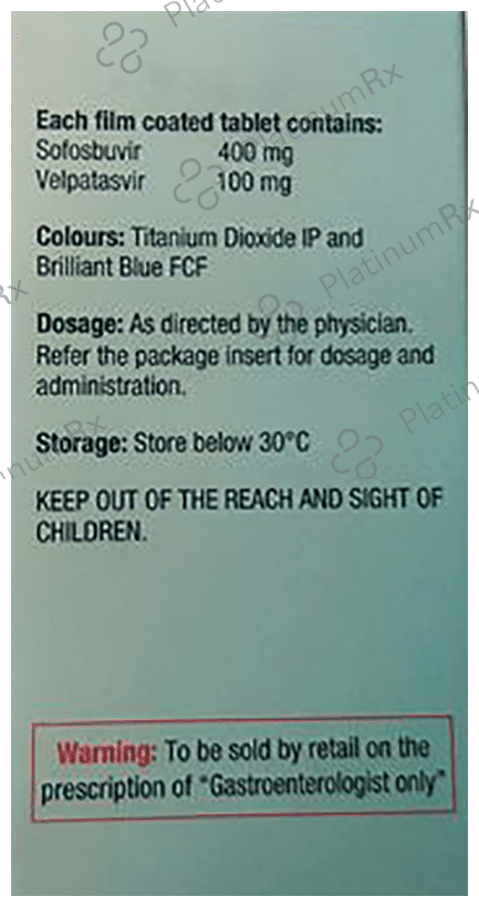 Myhep All 400/100mg Tablet 28s