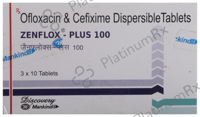 Zenflox Plus 100/100mg Tablet 10s