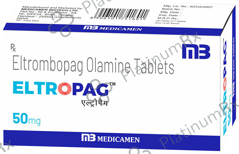 Eltropag 50mg Tablet