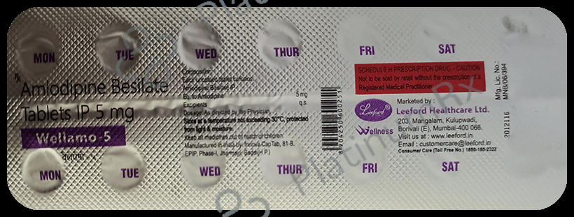 Wellamo 5mg Tablet 14s