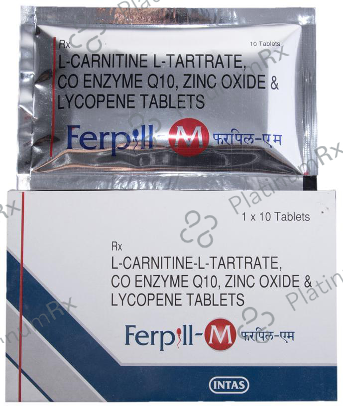 Ferpill M 60/1000/2.5/12.5mg Tablet 10s