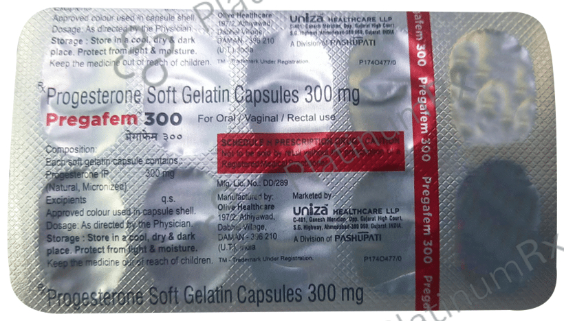 Pregafem 300 Soft Gelatin Capsule