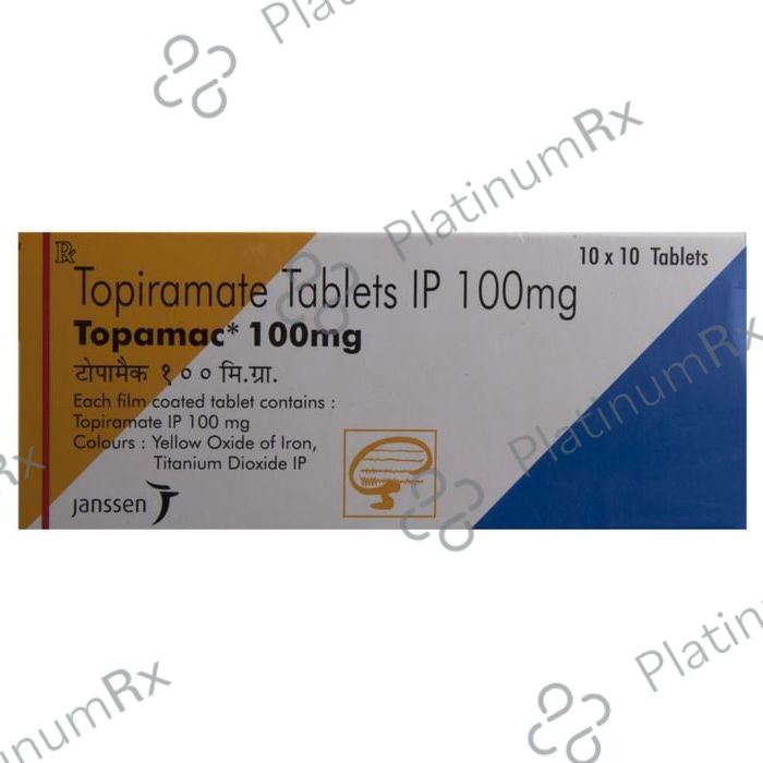 Topamac 100mg Tab 10s