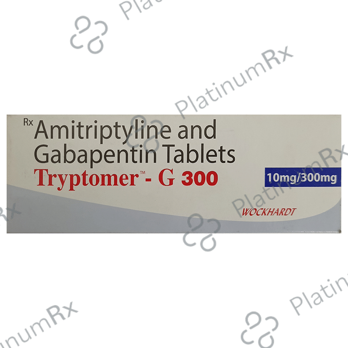 Tryptomer G 300/10mg Tablet 10s