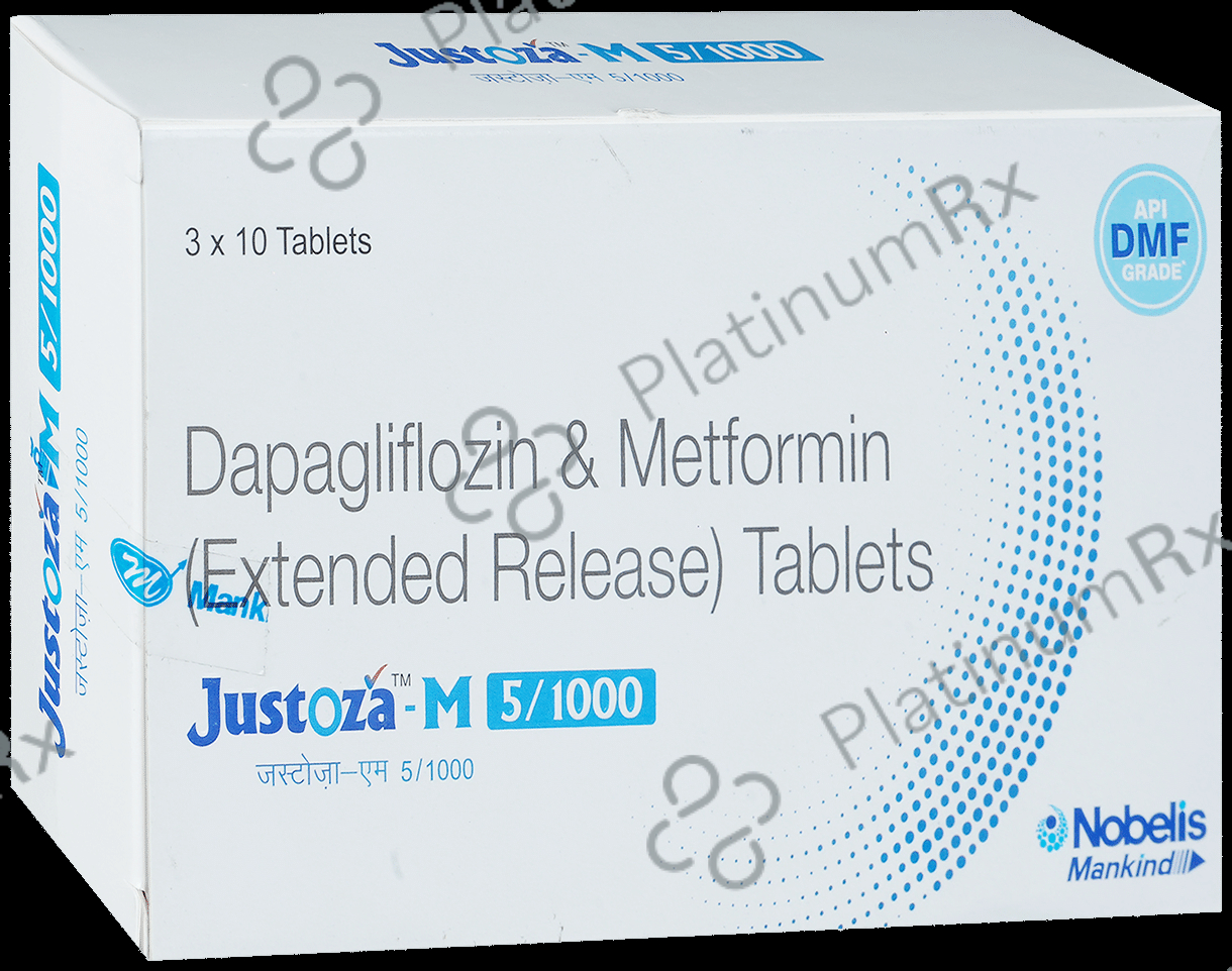 Justoza-M 5/1000 Tablet ER
