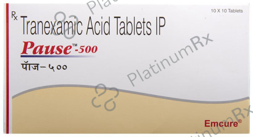 Pause 500mg Tablet 10s