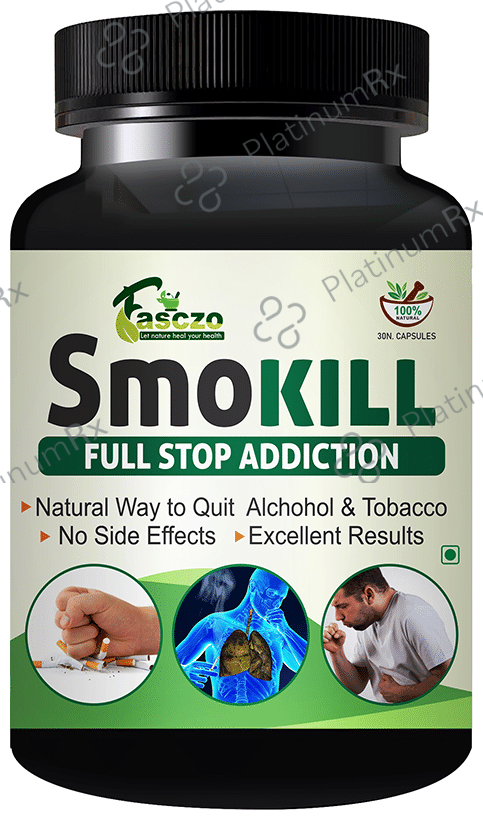 Fasczo Smokill 500mg Capsule 30 capsules