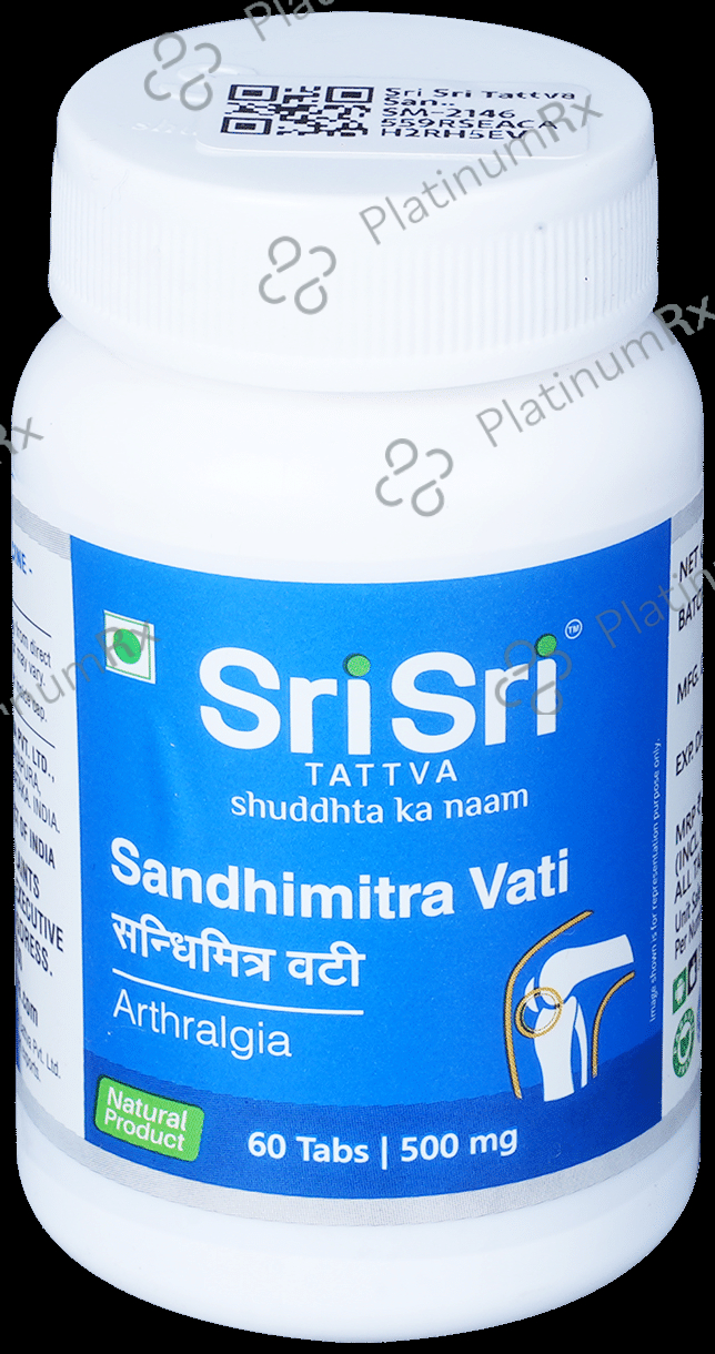 Sri Sri Tattva Sandhimitra Vati 500mg