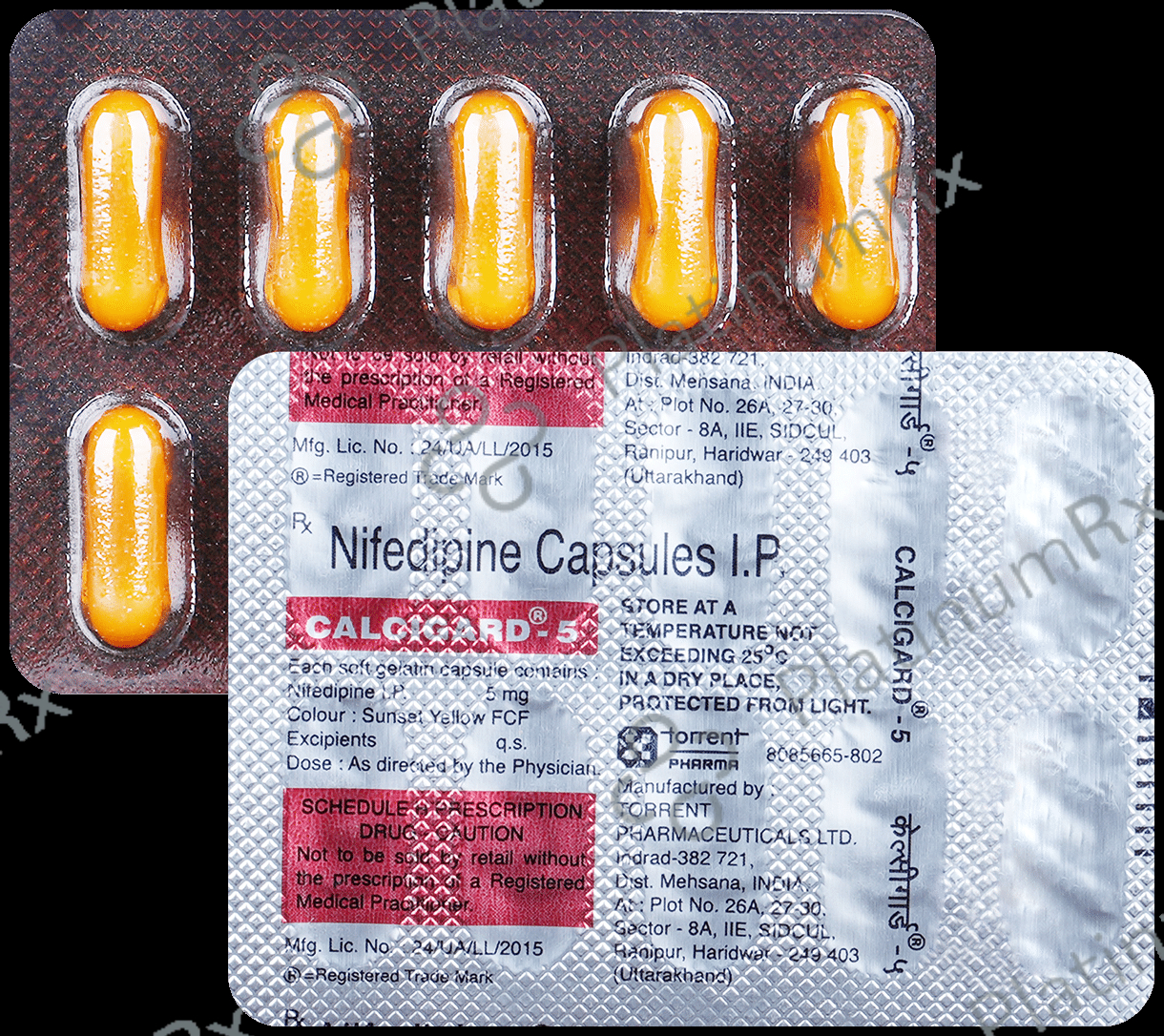 Calcigard 5mg Capsule 10s