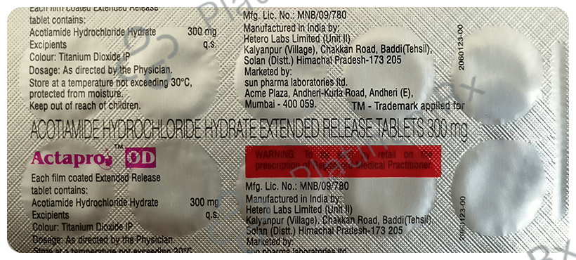 Actapro OD 300mg Tablet 10s
