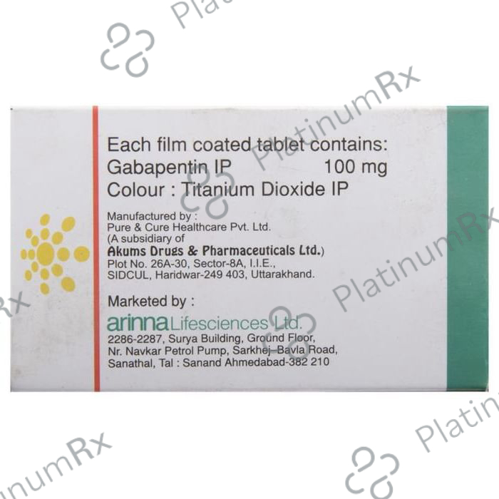 Arigaba 100 Tablet