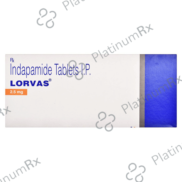 Lorvas 2.5mg Tablet 10s