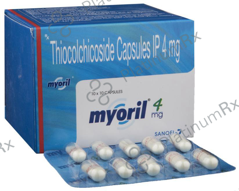 Myoril 4mg Capsule 10s
