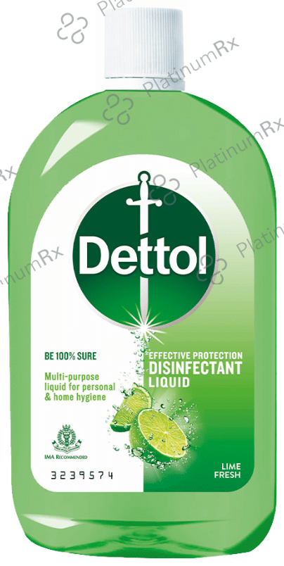 Dettol Multi-Purpose Disinfectant Liquid - Lime Fresh 1 Ltr