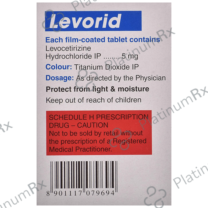 Levorid 5mg Tablet 10s
