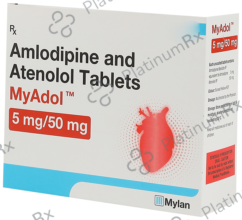 Myadol 5mg/50mg Tablet