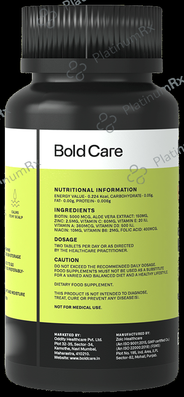 Bold Care Biotin Tablet