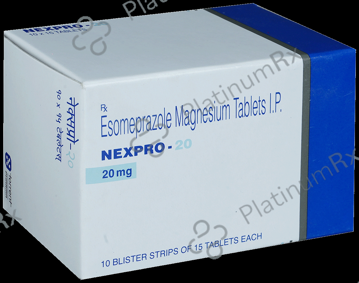 Nexpro 20mg Tablet 15s