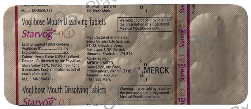 Starvog 0.3mg Tablet MD 10s