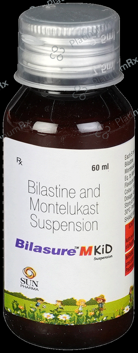 Bilasure M Kid 10/4mg Oral Suspension 60ml