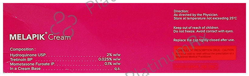 Melapik Cream 25gm