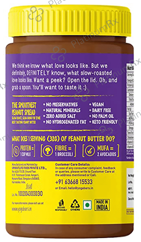 Yoga Bar Dark Chocolate Peanut Butter Creamy 1 kg